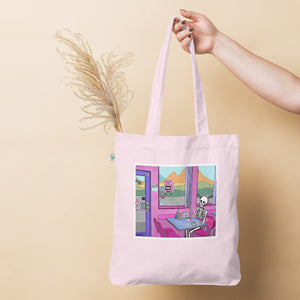 Lonely Hearts organic tote bag