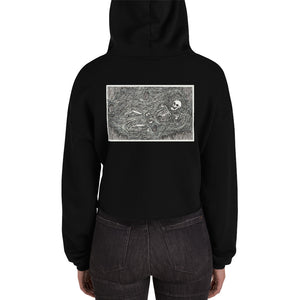 Down in the weeds - front and back printed hoodie